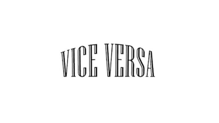CBDオイルブランド『ヴァイスヴァーサ（VICE VERSA）』のロゴ