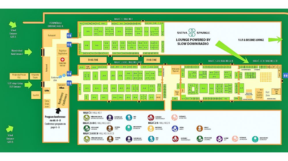 『カンナビスカップ』の会場